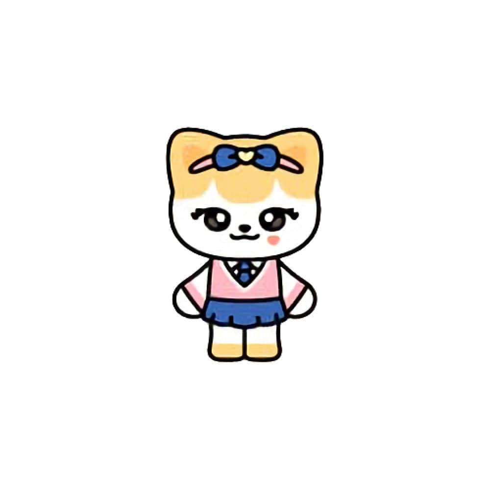 IVE - 2025 IVE MINIVE SCHOOL MINIVE SCHOOL PLUSH KEYRING