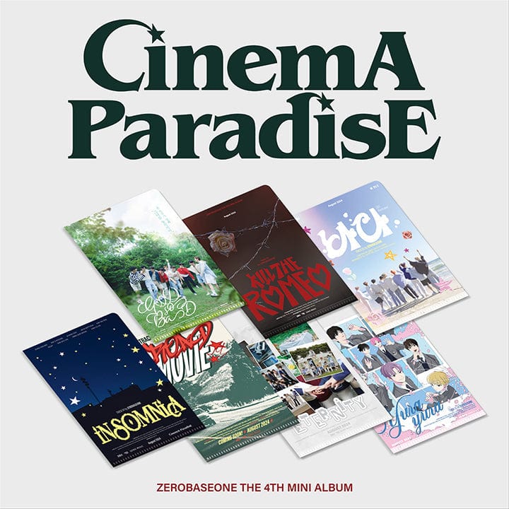 ZEROBASEONE The 4th Mini Album CINEMA PARADISE (ZEROSE Ver.)
