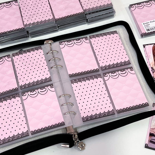 MINS STUDIOS Lolita Binder Pocket Paper