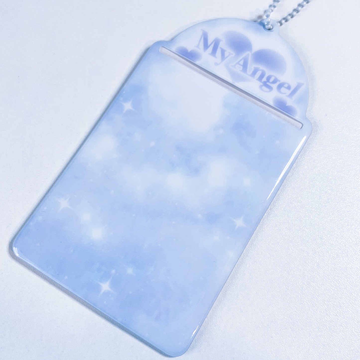 MINS STUDIOS Blue Angel Card Holder