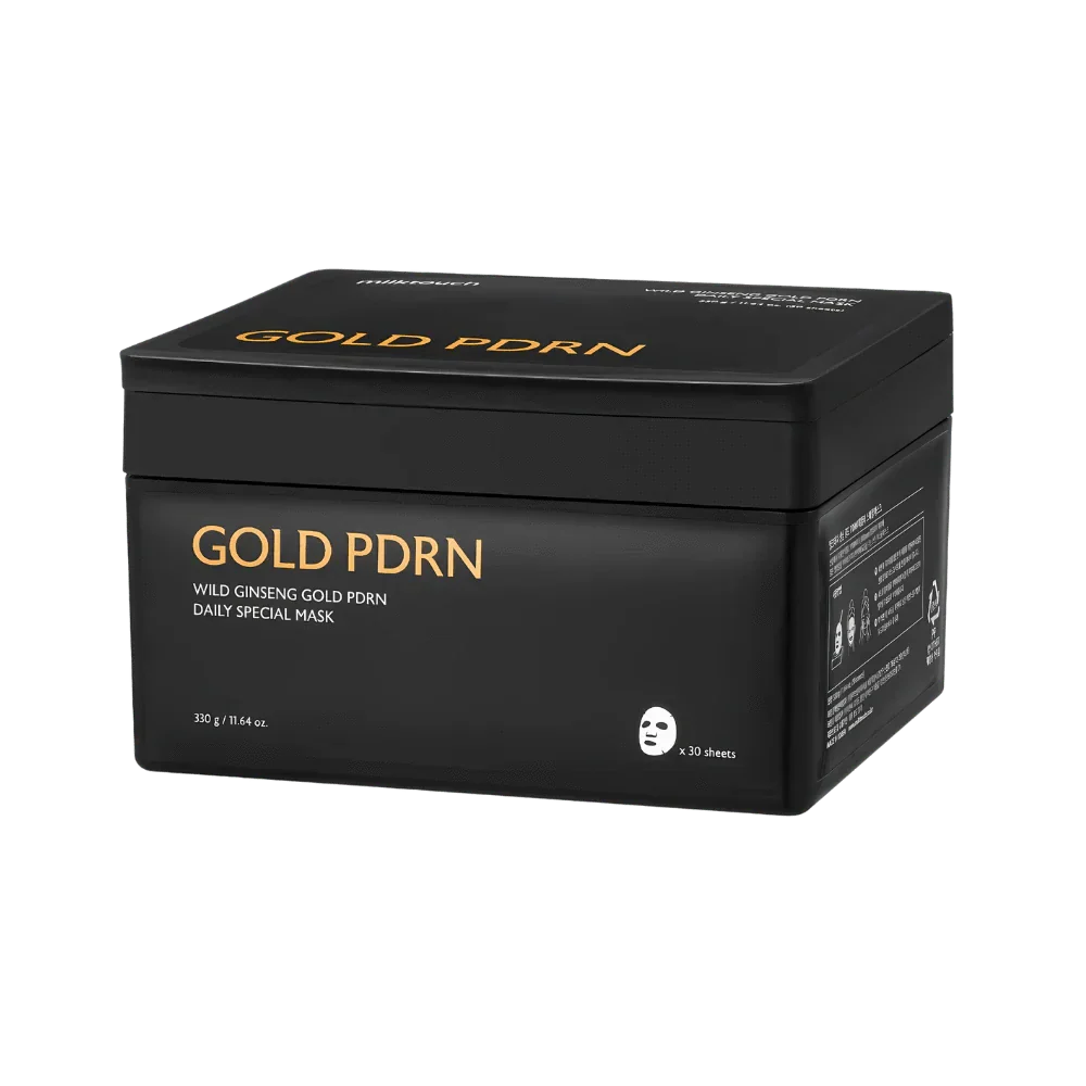 MILK TOUCH Wild Ginseng Gold PDRN Daily Special Mask (30pcs)