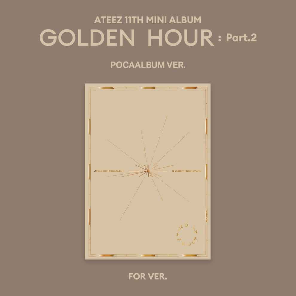 ATEEZ 11th EP GOLDEN HOUR : Part.2 (POCAALBUM VER.)