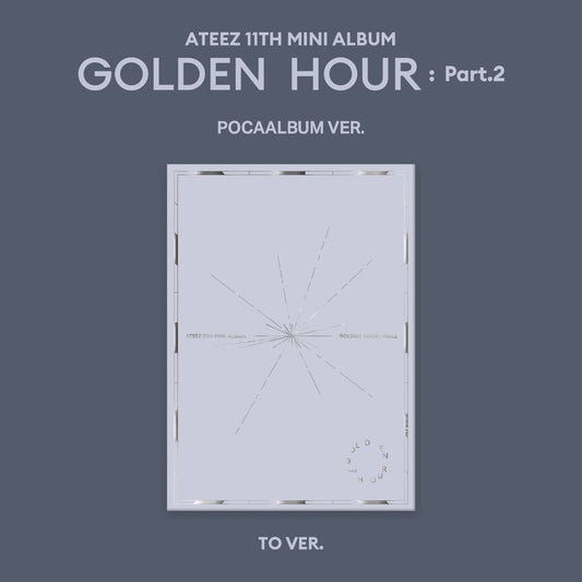 ATEEZ 11th EP GOLDEN HOUR : Part.2 (POCAALBUM VER.)