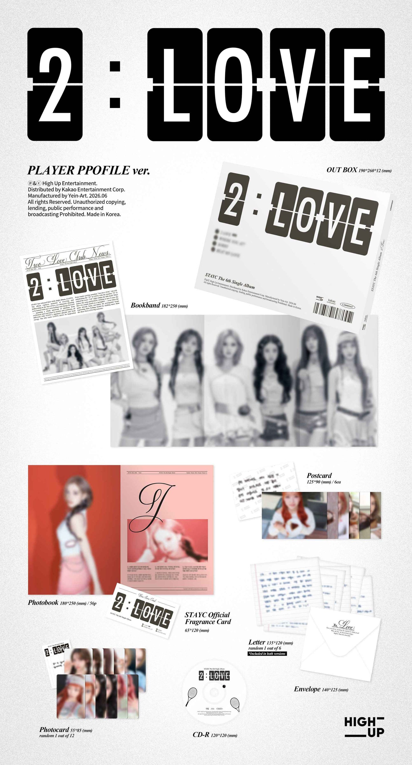 STAYC - 6TH SINGLE ALBUM : 2:LOVE