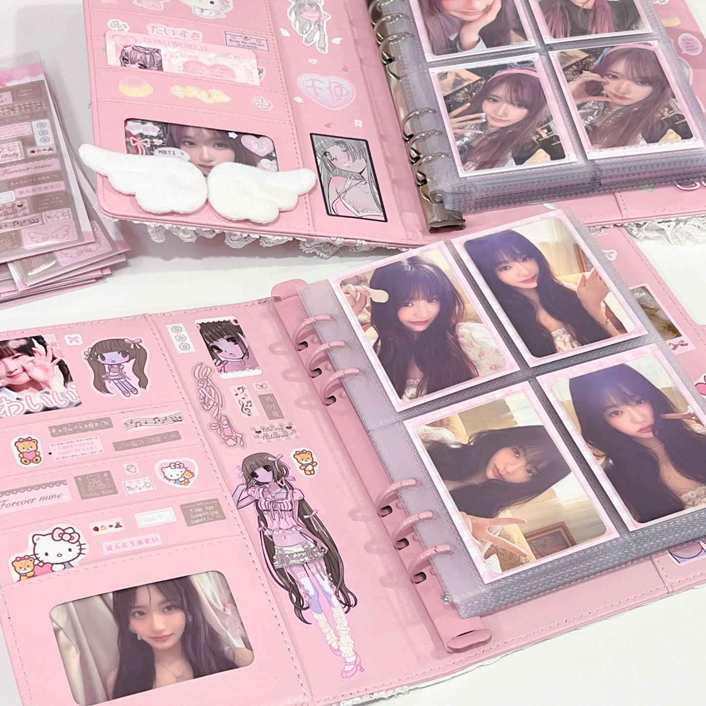MINS STUDIOS Pink Cocoa Deco Sticker