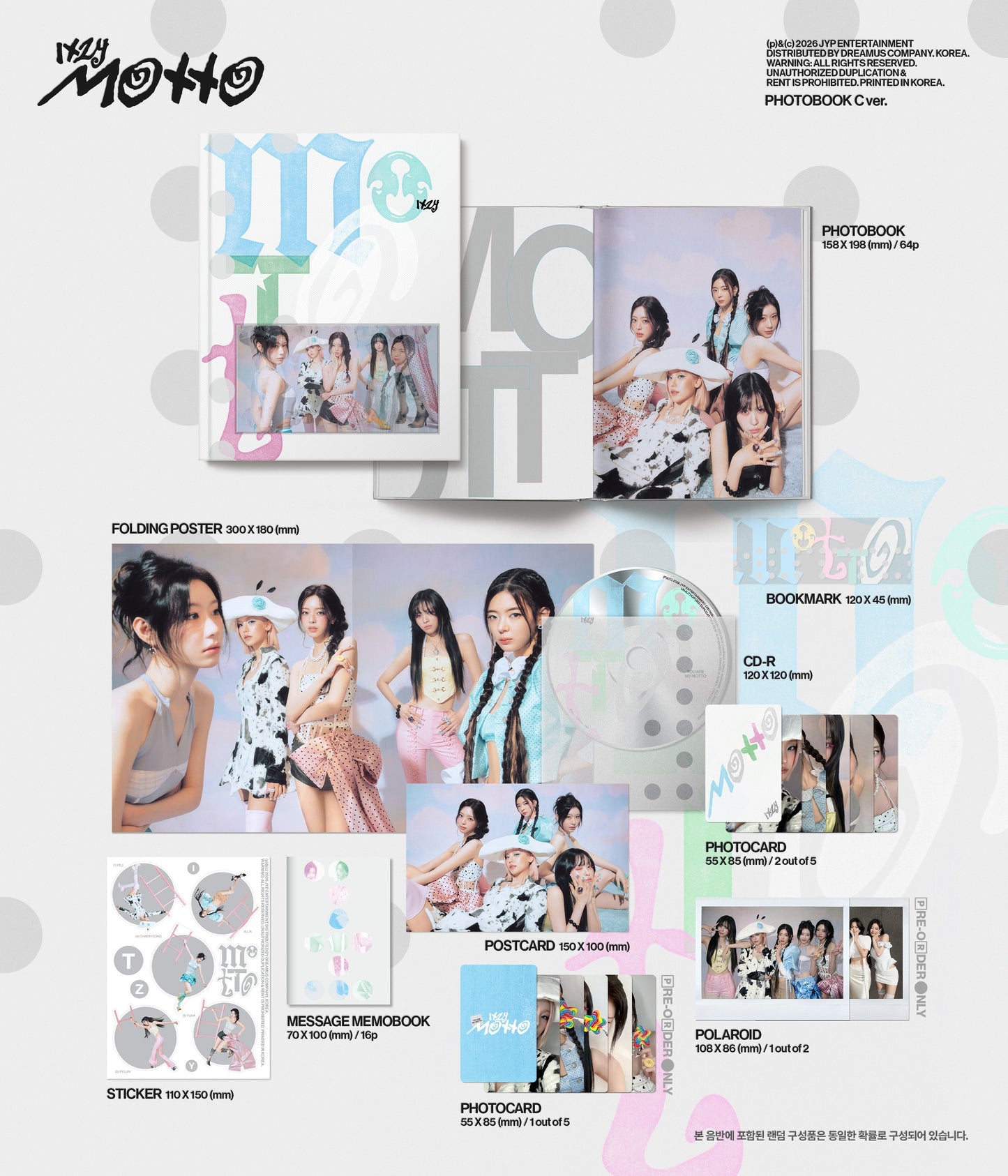 ITZY 12TH MINI ALBUM - MOTTO (PHOTOBOOK VER.)