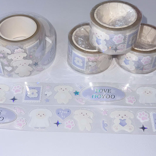 MINS STUDIOS Ooyoo Puppy Sticker Roll