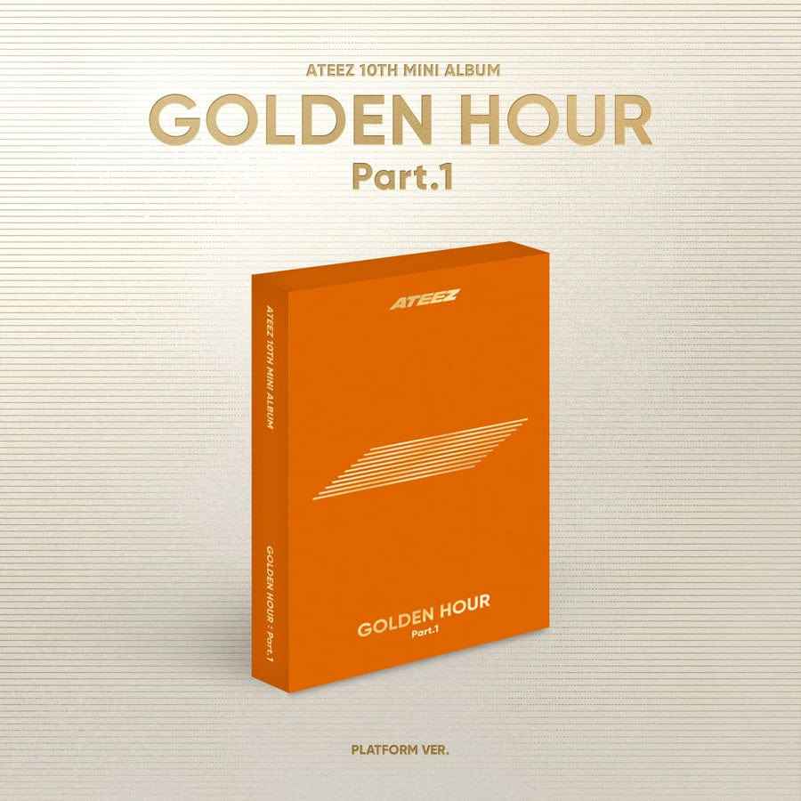 ATEEZ 10th Mini Album GOLDEN HOUR : Part.1 (Platform ver.)