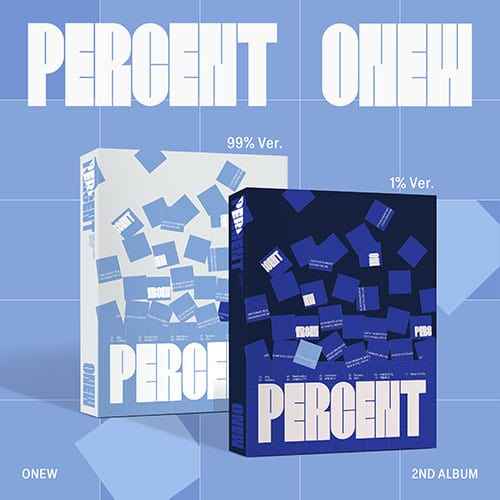 ONEW - 2nd Album [PERCENT] (Photobook Ver.)