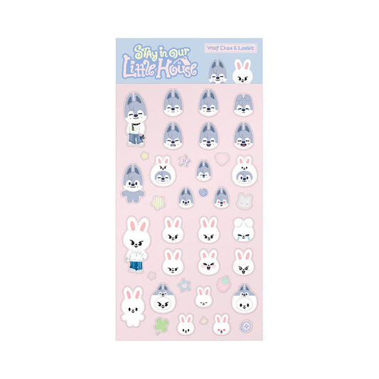 [PRE-ORDER] Stray Kids - [STAY in Our Little House] SKZOO 3D Sticker