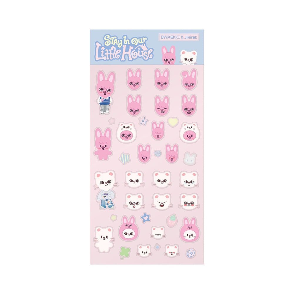 [PRE-ORDER] Stray Kids - [STAY in Our Little House] SKZOO 3D Sticker