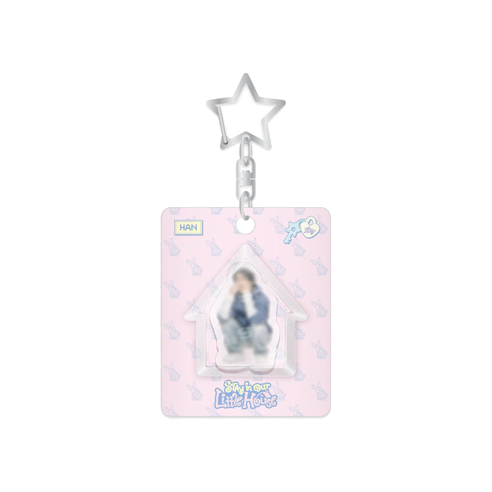 [PRE-ORDER] Stray Kids - [STAY in Our Little House] Mini Block Keyring
