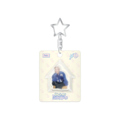 [PRE-ORDER] Stray Kids - [STAY in Our Little House] Mini Block Keyring