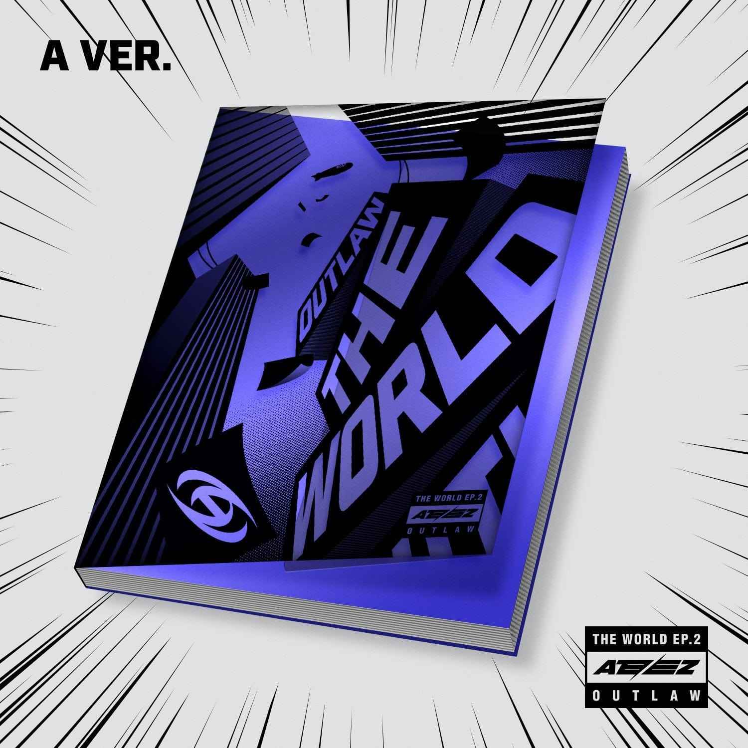 (Hanteo) ATEEZ - [THE WORLD EP.2 OUTLAW]