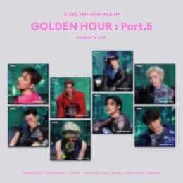 ATEEZ 14TH MINI ALBUM - GOLDEN HOUR : PART.5 (DIGIPACK VER.)