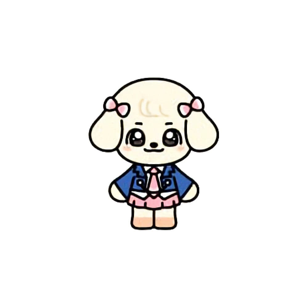 IVE - 2025 IVE MINIVE SCHOOL MINIVE SCHOOL PLUSH KEYRING