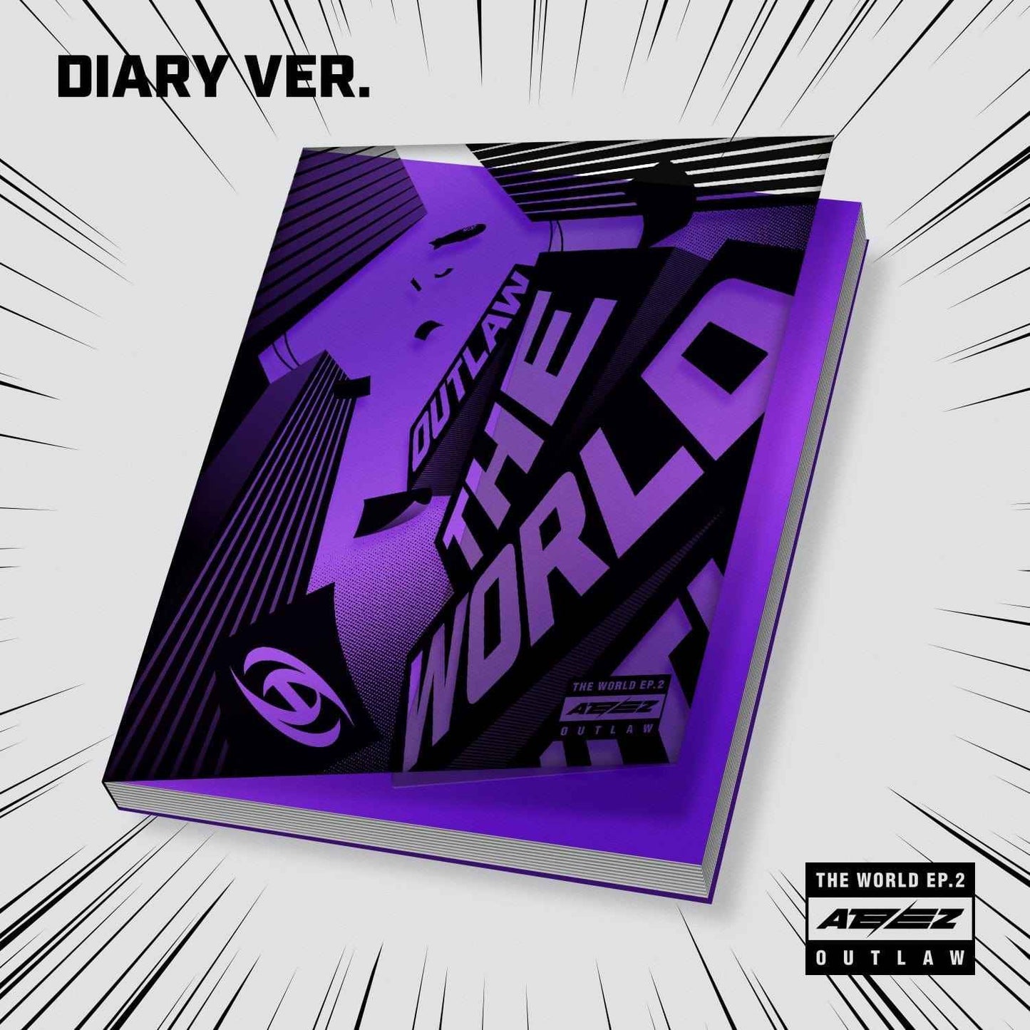 (Hanteo) ATEEZ - [THE WORLD EP.2 OUTLAW]