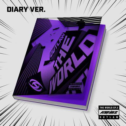 (Hanteo) ATEEZ - [THE WORLD EP.2 OUTLAW]