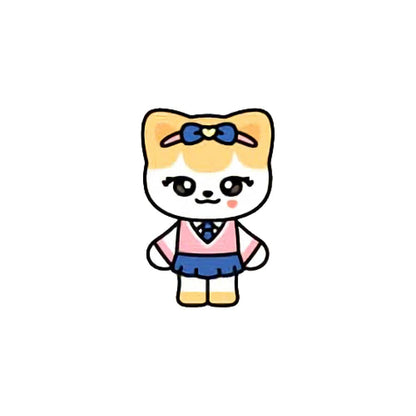IVE - 2025 IVE MINIVE SCHOOL MINIVE SCHOOL PLUSH KEYRING