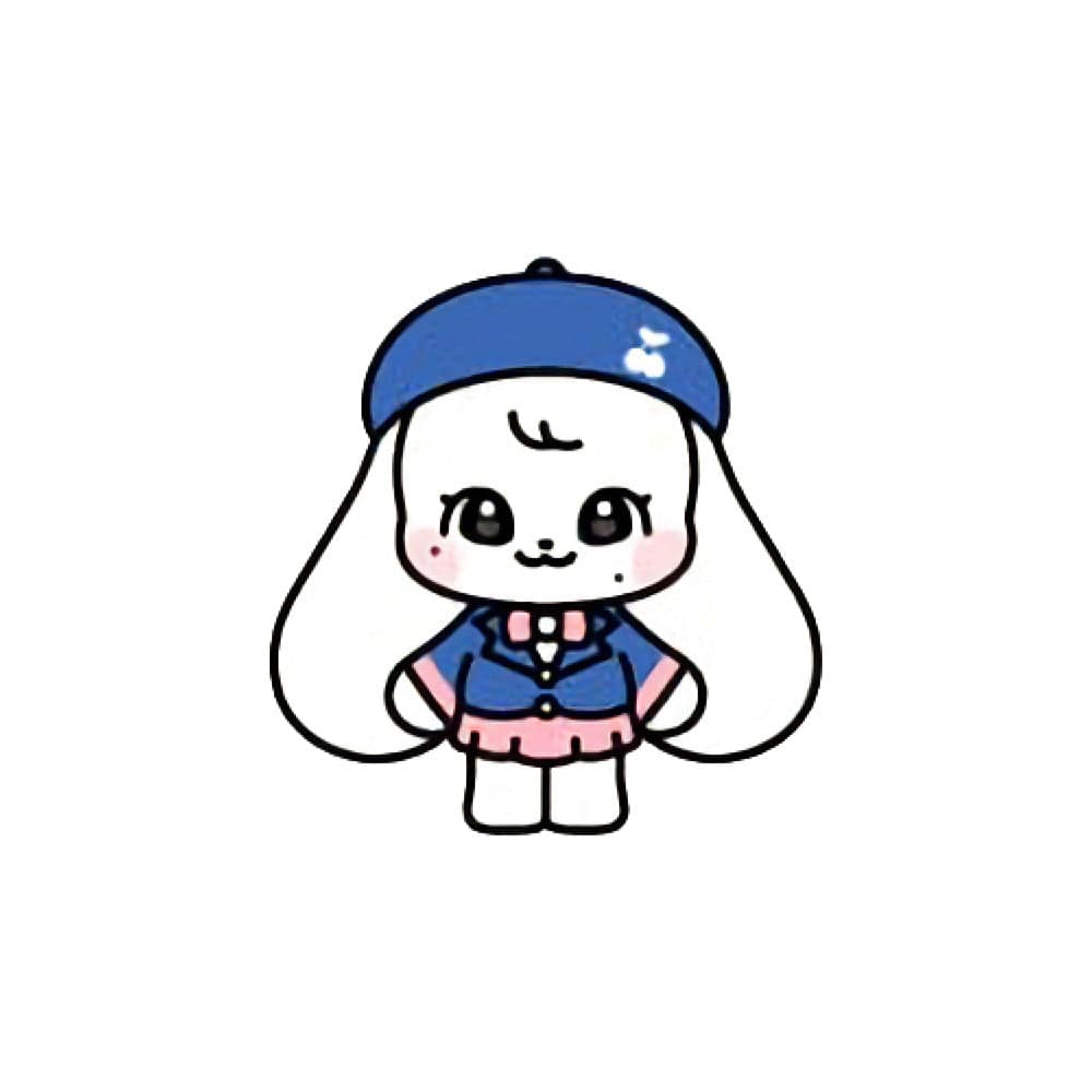 IVE - 2025 IVE MINIVE SCHOOL MINIVE SCHOOL PLUSH KEYRING