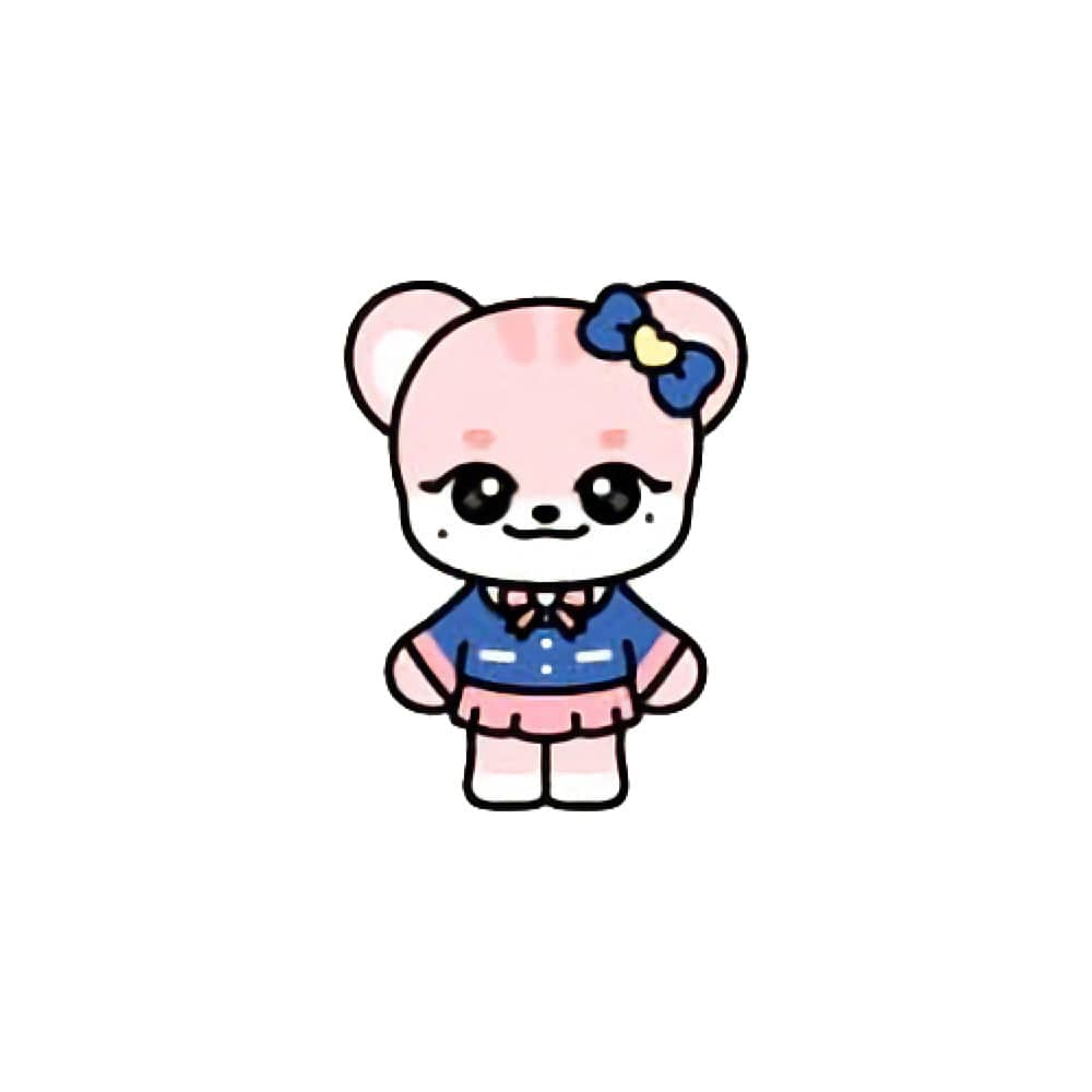 IVE - 2025 IVE MINIVE SCHOOL MINIVE SCHOOL PLUSH KEYRING