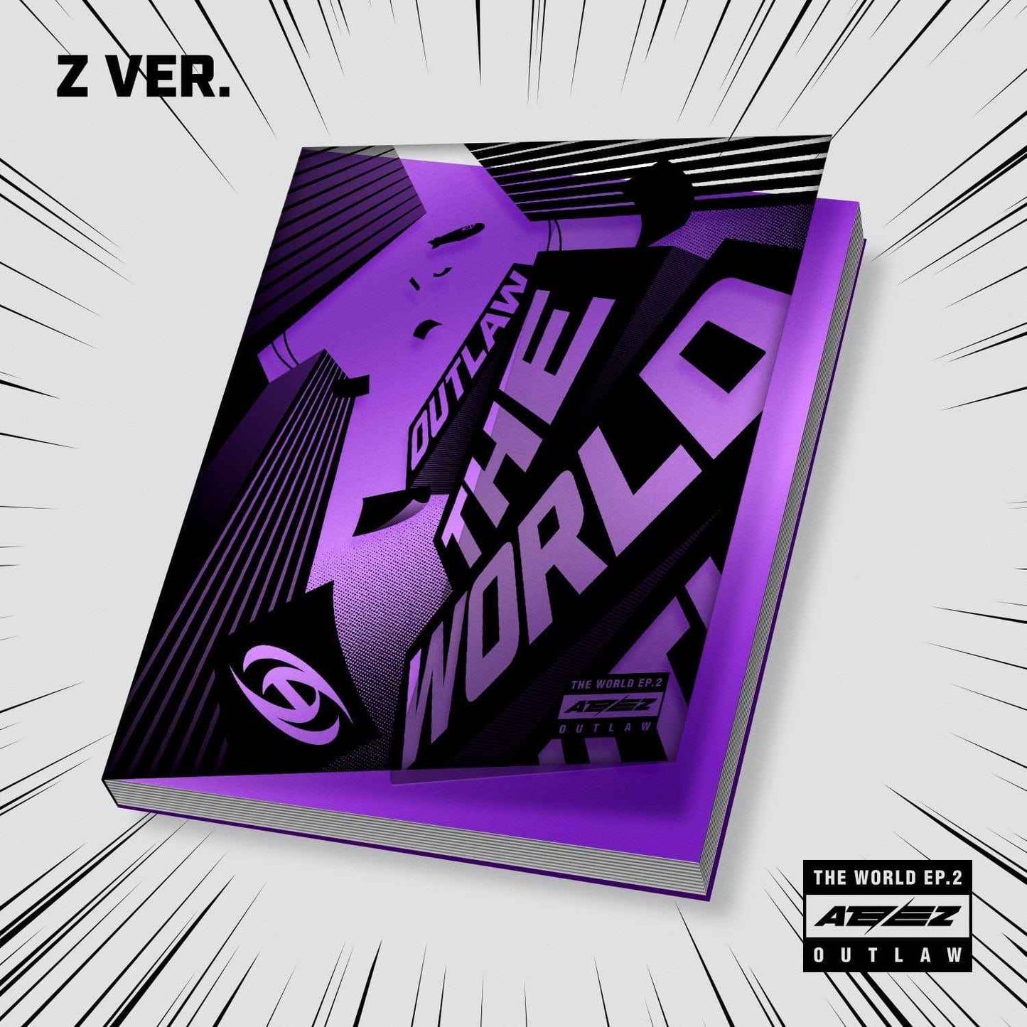 (Hanteo) ATEEZ - [THE WORLD EP.2 OUTLAW]