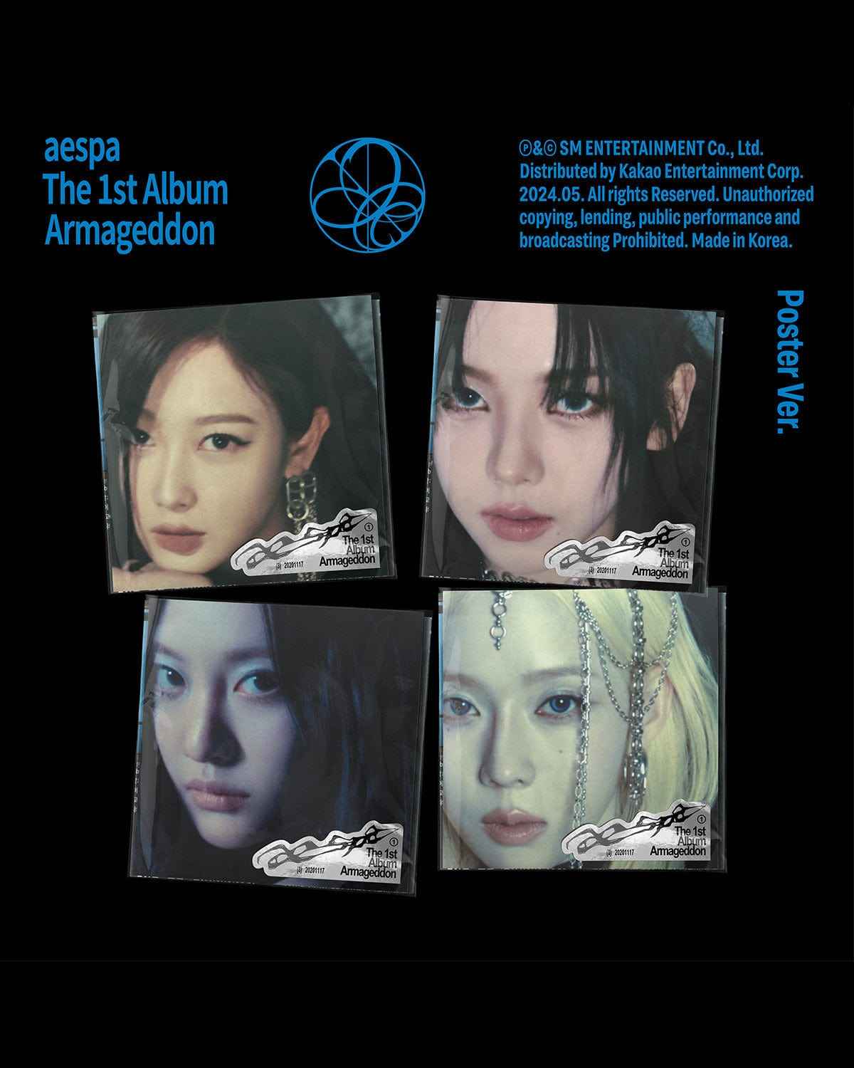 AESPA 1st Album Armageddon (Poster Ver.)