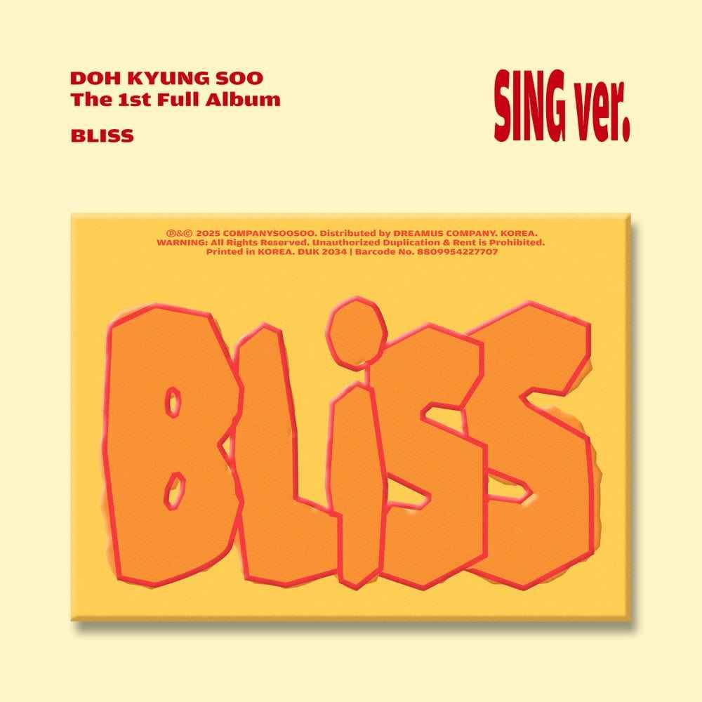D.O. - 1st Album [BLISS] (Sing Ver.)