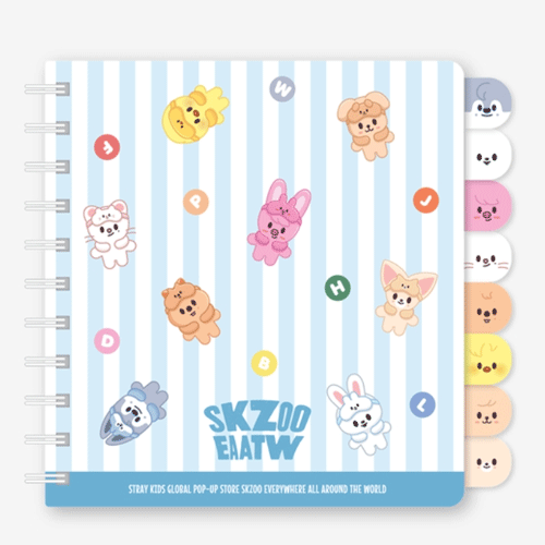STRAY KIDS SKZOO Everywhere All Around The World in SEOUL [ SKZOO INDEX NOTE SEOUL Ver. ]