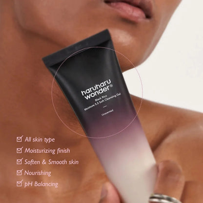 HARUHARU Black Rice Moisture 5.5 Soft Cleansing Gel