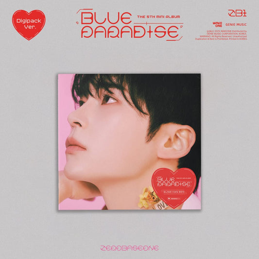 ZEROBASEONE - 5th Mini Album [BLUE PARADISE] (Digipack Ver.)