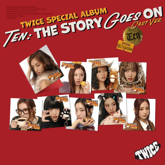 (POB) TWICE - Special Album [TEN: The Story Goes On] (CAST Ver.)