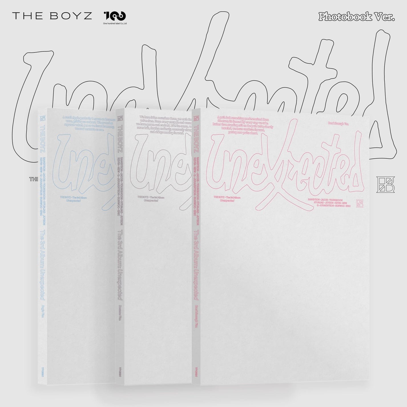 THE BOYZ - The 3rd Album [Unexpected] (Photobook Ver.)