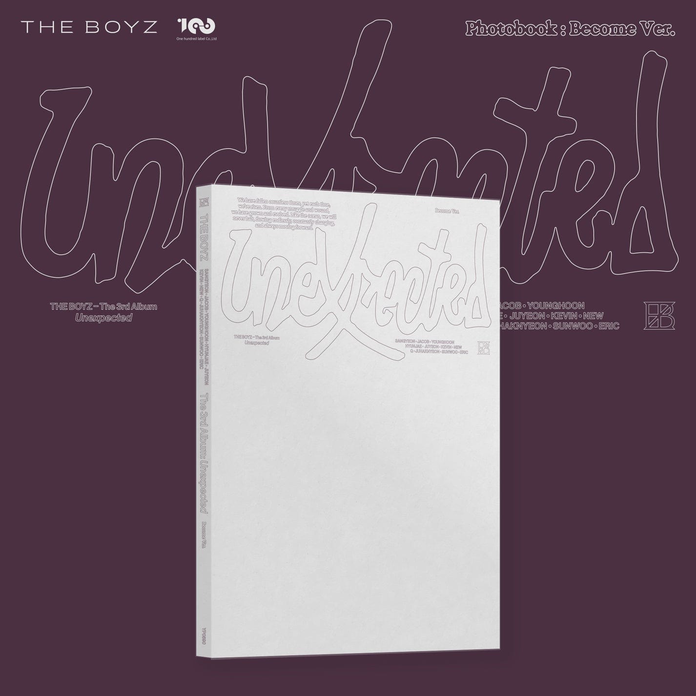 THE BOYZ - The 3rd Album [Unexpected] (Photobook Ver.)