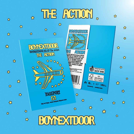 BOYNEXTDOOR - 5th EP Album [The Action] (Weverse Albums ver.)