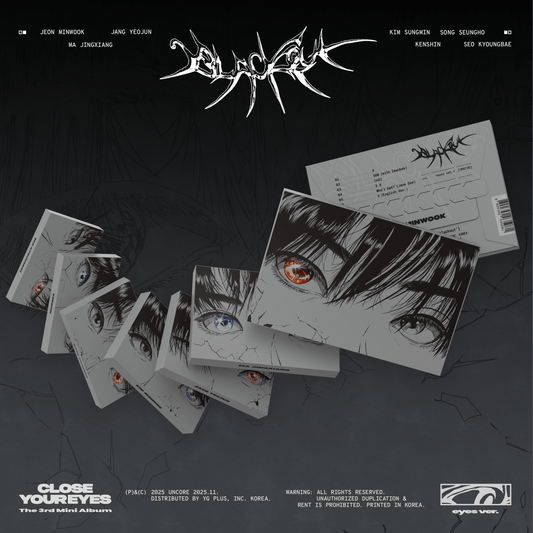 CLOSE YOUR EYES - 3rd Mini Album [blackout] (eyes Ver.)