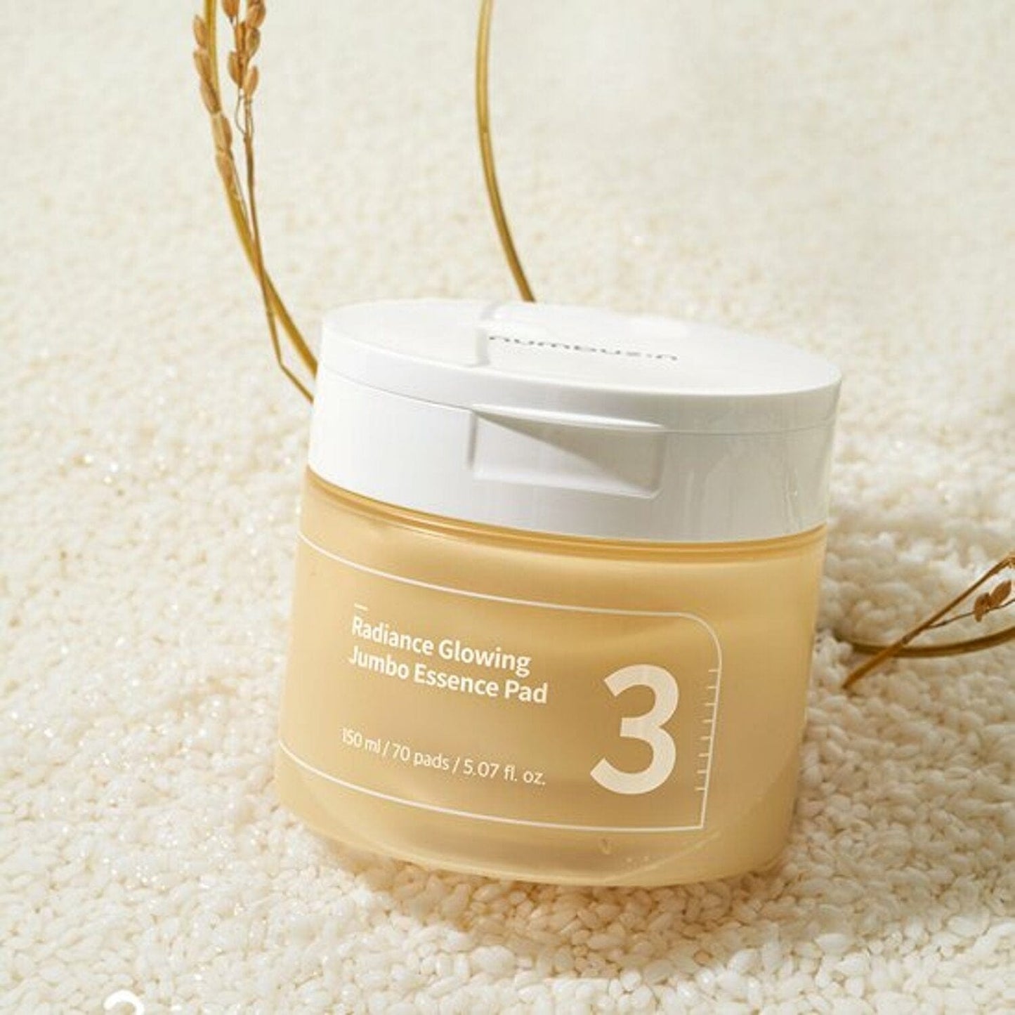 NUMBUZIN No.3 Radiance Glowing Jumbo Essence Pad 150ml (70pad)