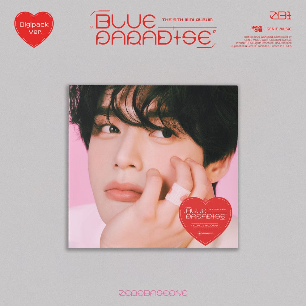 ZEROBASEONE - 5th Mini Album [BLUE PARADISE] (Digipack Ver.)