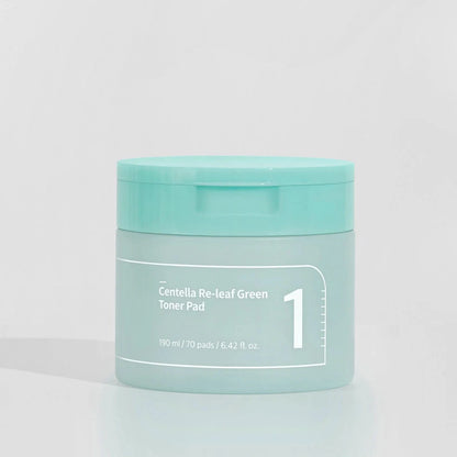 NUMBUZIN No.1 Centella Re-Leaf Green Toner Pad 190ml (70pad)