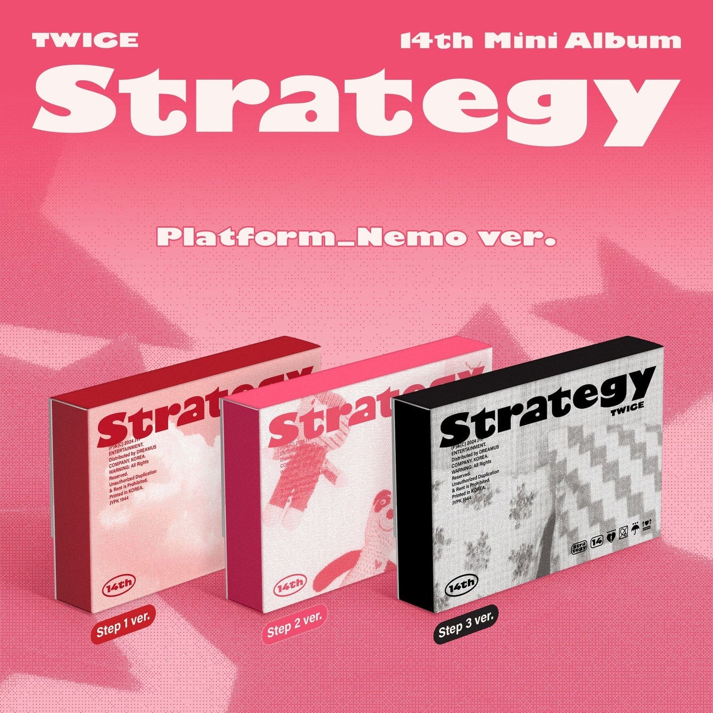 TWICE - 14th Mini Album [STRATEGY] (Platform_Nemo Ver.)