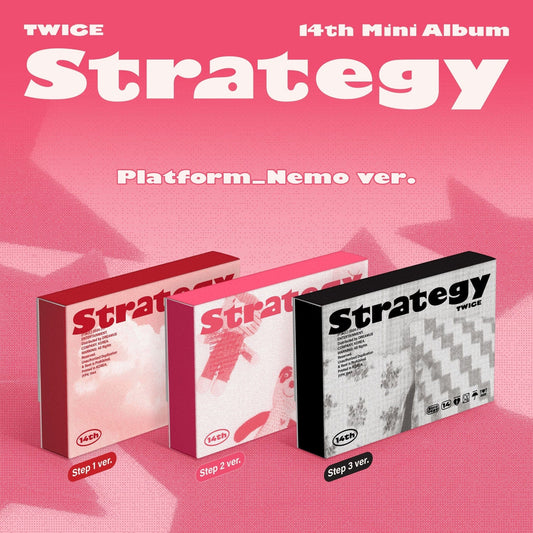 TWICE - 14th Mini Album [STRATEGY] (Platform_Nemo Ver.)