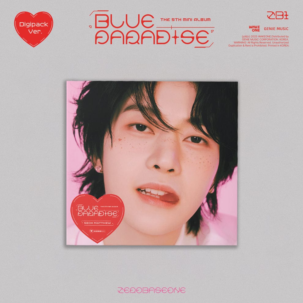 ZEROBASEONE - 5th Mini Album [BLUE PARADISE] (Digipack Ver.)