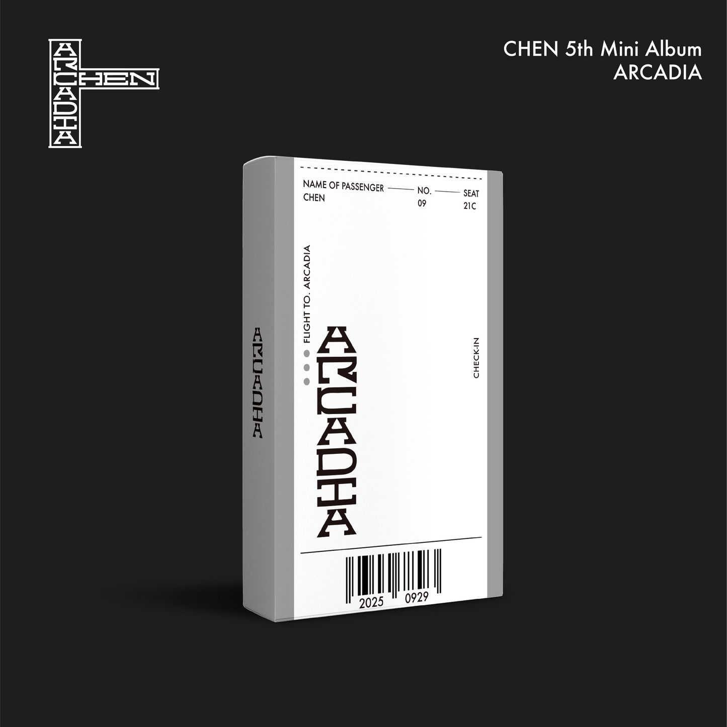 CHEN - The 5th Mini Album [Arcadia] (Kiwee Ver.)