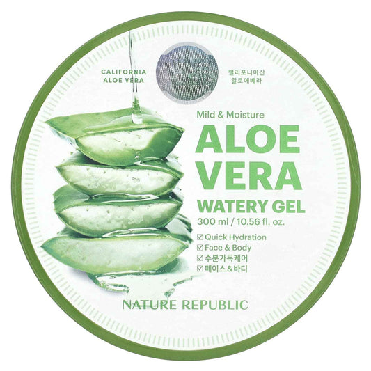 Nature Republic - Mild & Moisture Aloe Vera Watery Gel 300 ml