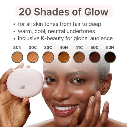 MILK TOUCH All-day Skin Fit Milky Glow Cushion *2nd release*