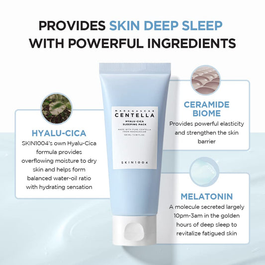 SKIN1004 Madagascar Centella Hyalu Cica Sleeping Pack 100ml