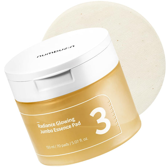 NUMBUZIN No.3 Radiance Glowing Jumbo Essence Pad 150ml (70pad)