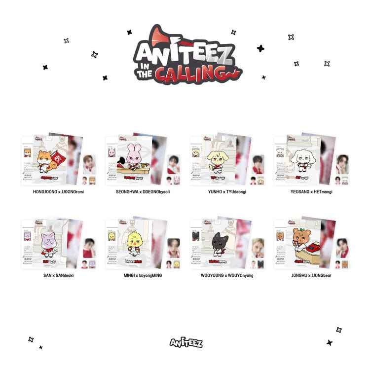 ATEEZ - [ANITEEZ IN THE CALLING] MD CALLING PROFILE HOLDER SET