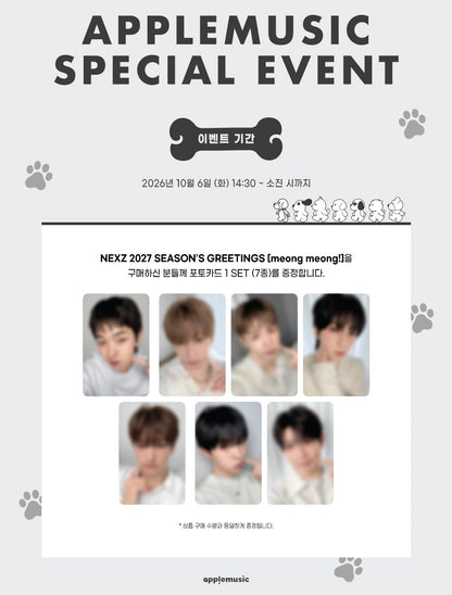 [PRE-ORDER] NEXZ - 2027 Season's Greetings [meong meong]