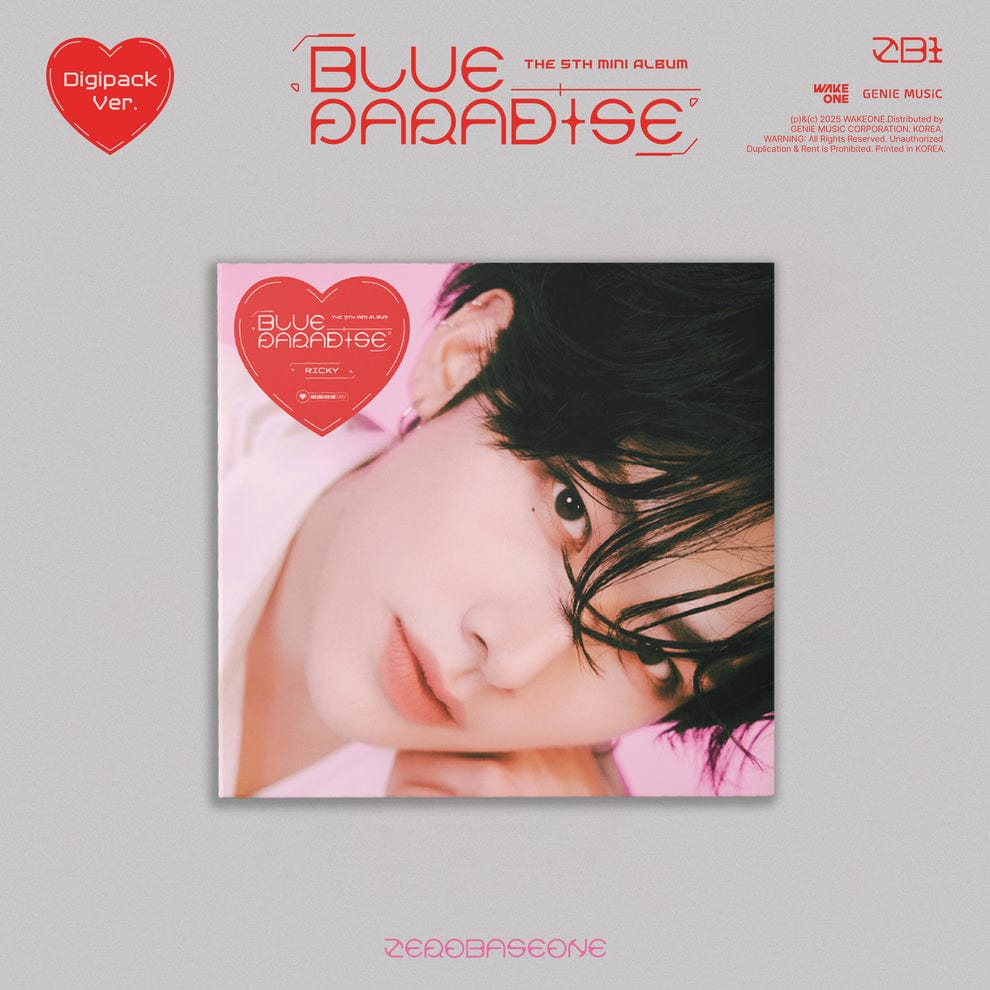ZEROBASEONE - 5th Mini Album [BLUE PARADISE] (Digipack Ver.)